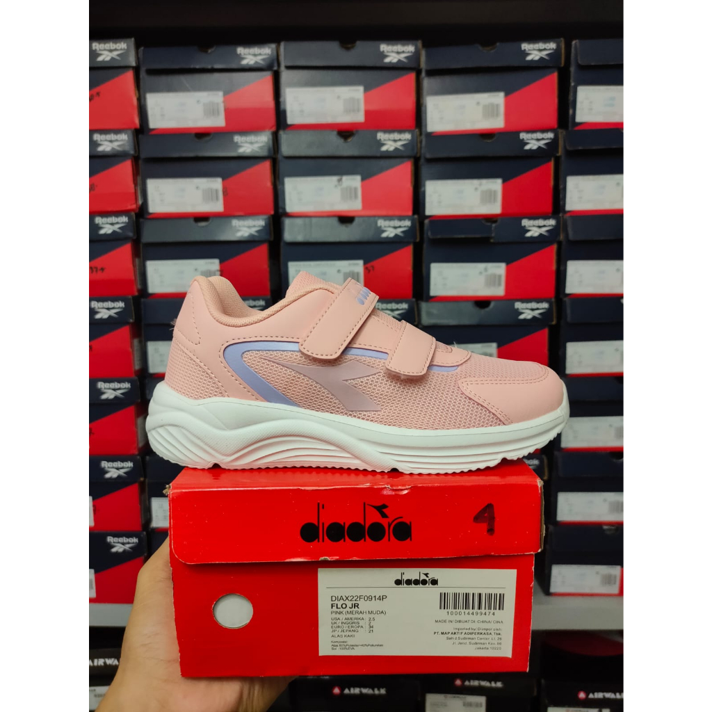 Diadora Kids Flo Jr Pink