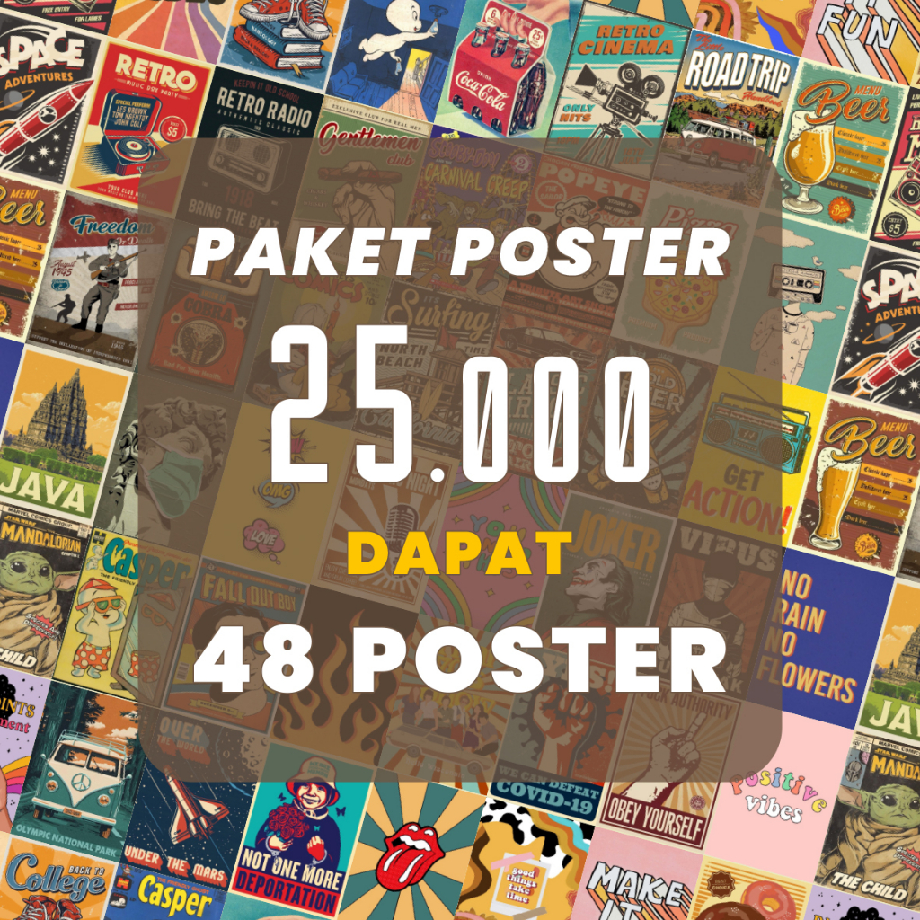 Poster Dinding Aesthetic | Poster Aesthetic | Poster Dinding | Poster Kamar