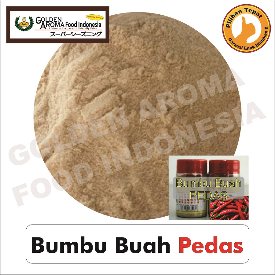 

Bumbu masak Buah Pedas 100Gr Jual Bubuk Tabur Buah Pedas Spicy Fruit Seasoning Murah rujak manisan