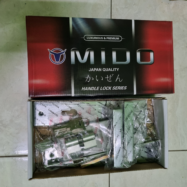 Kunci Pintu / Handle Pintu / Gagang Pintu 1 Set (MIDO)