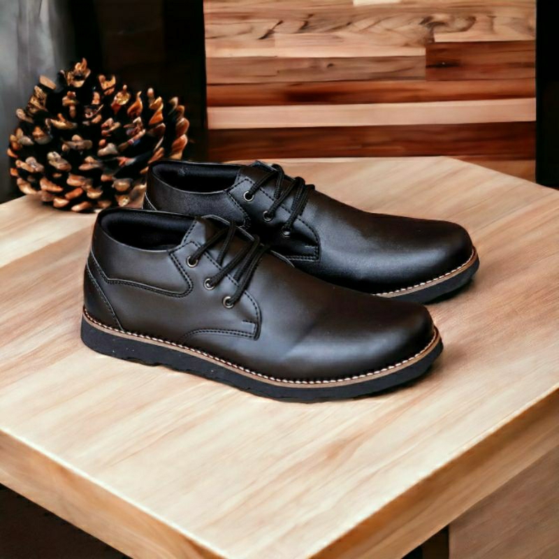 JOECOL Sepatu Formal Pantofel Low Boots Casual Kerja Original Sepatu Kasual Cowok