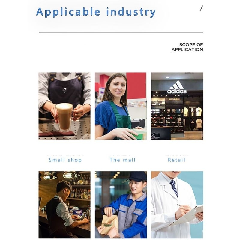 GOOJPRT Printer Bluetooth Mini Thermal Printer Portable POS 58mm - POS58D