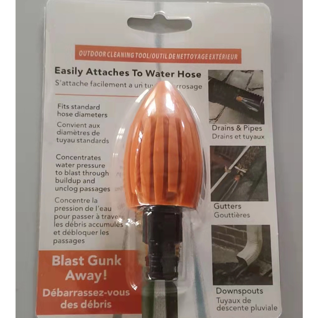 Nozzle Pengerukan Pipa/Gutter Cleaning Nozzle/Alat Pembersih Talang