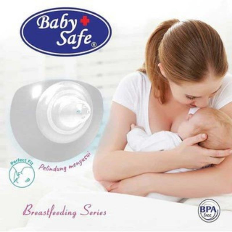 Baby Safe Breastfeeding Series 2pcs - BPM04 / Pelindung Puting