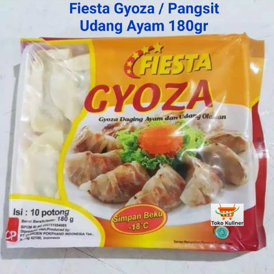 

Fiesta Gyoza / Pangsit Udang Ayam 180gr