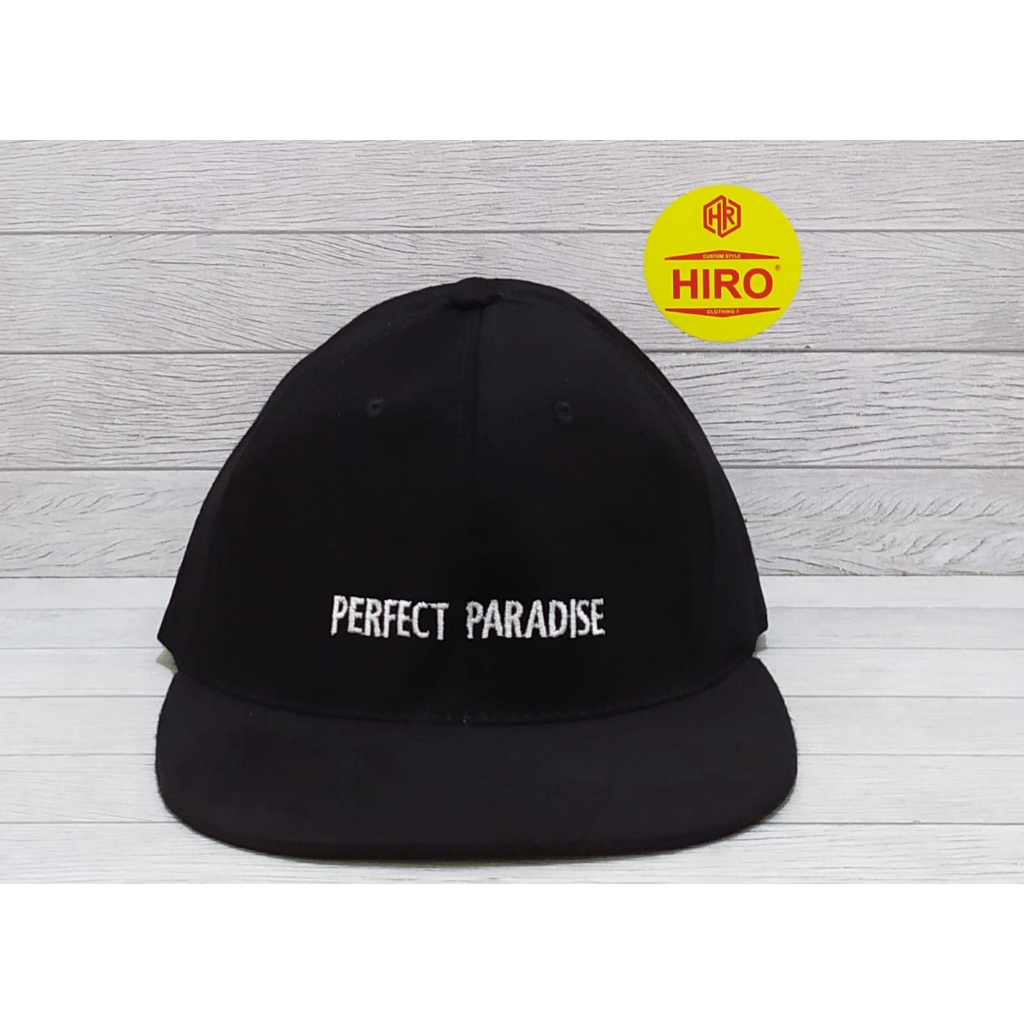 [COD]Topi Distro Pria/Topi Snapback Bordir Paradise New Model/Topi Hiro Keren