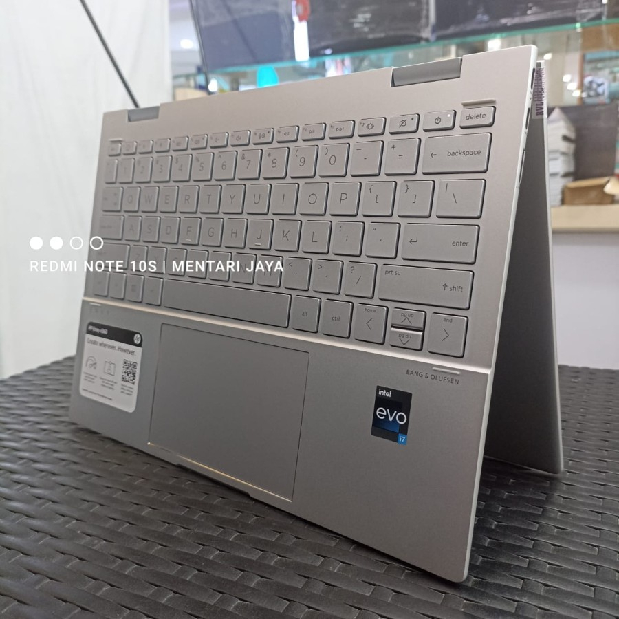 Laptop 2 in 1 Touchscreen HP ENVY X360 13 Core i7 1165G7 8GB 512GB ssd FHD Win10