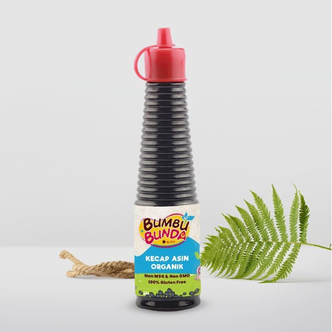 Bumbu Bunda Elia Kecap MPASI Non MSG / Manis Asin Saos Tiram Teriyaki Wijen Halal Anak Bayi