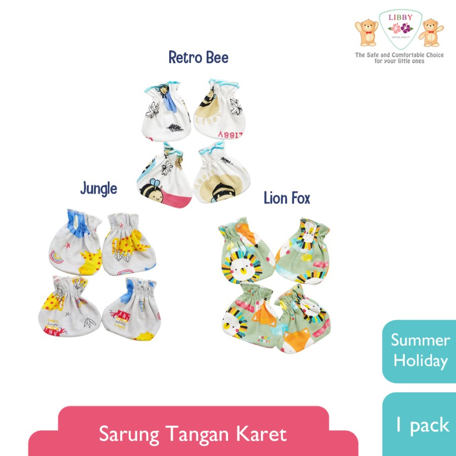 Libby Sarung Tangan Karet / Sarung Tangan Bayi Tree House