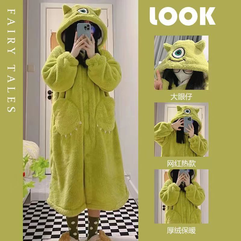 BAJU KOSTUM ONESIE PIYAMA MIKE ONE EYE SULLEY SULLIVAN YUKATA MODEL DRESS GAUN ROK KIGURUMI COSPLAY PESTA MONSTER UNIVERSITY