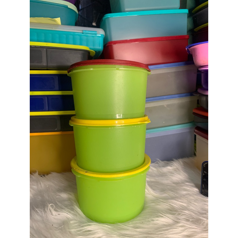 TOPLES DECO tupperware sevond preloved