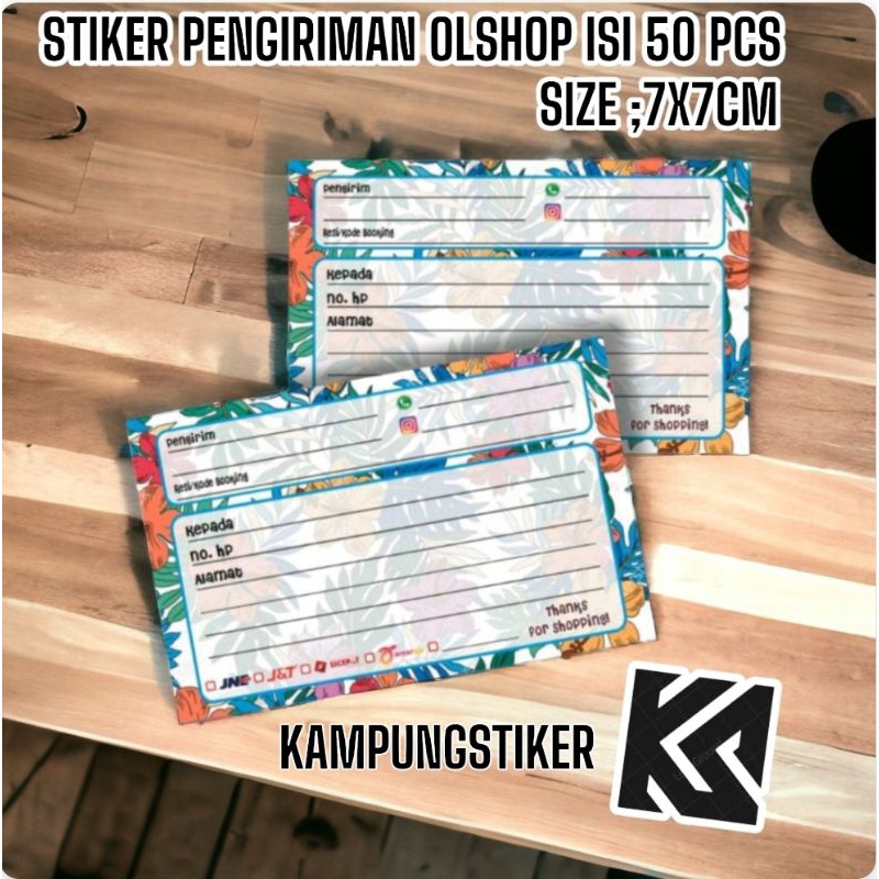 

Stiker Pengiriman Olshop Isi 50 Pcs - Siap Kirim