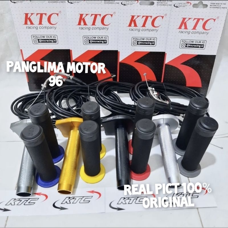 GAS SPONTAN KTC RACING KTC KITACO 2 KABEL VARIO BEAT NMAX PCX  AEROX