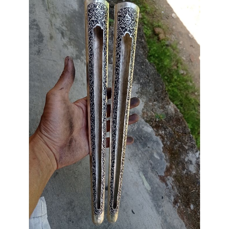 pendok madura tebal 0.3mm lapis perak