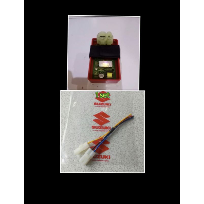 CDI SHOGUN 110+SOKET CDI SUZUKI SHOGUN KEBO SHOGUN 110 PLUS SOKET CDI PNP GL PRO NEOTECH MEGAPRO