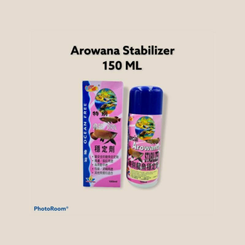 OCEAN FREE SPECIAL ARWANA STABILIZER 150ML OBAT PENENANG IKAN