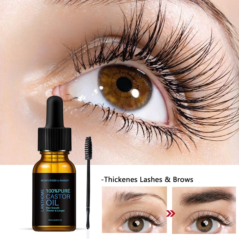 【COD ORI】Serum Penumbuh Bulu Mata Dan Alis / Serum Bulu Mata Ampuh Dan Cepat / Eyelash Serum / Lanthome Castor Oil 10ml