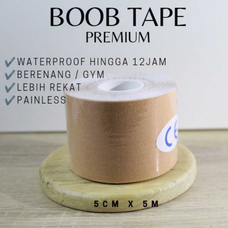 Bra tape plester payudara wanita boob tape breast binder