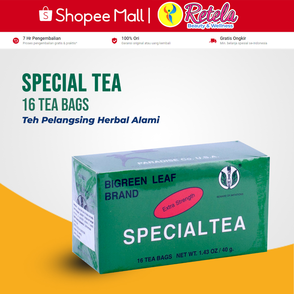 

Special Tea Extra Strong 16 Tea Bag