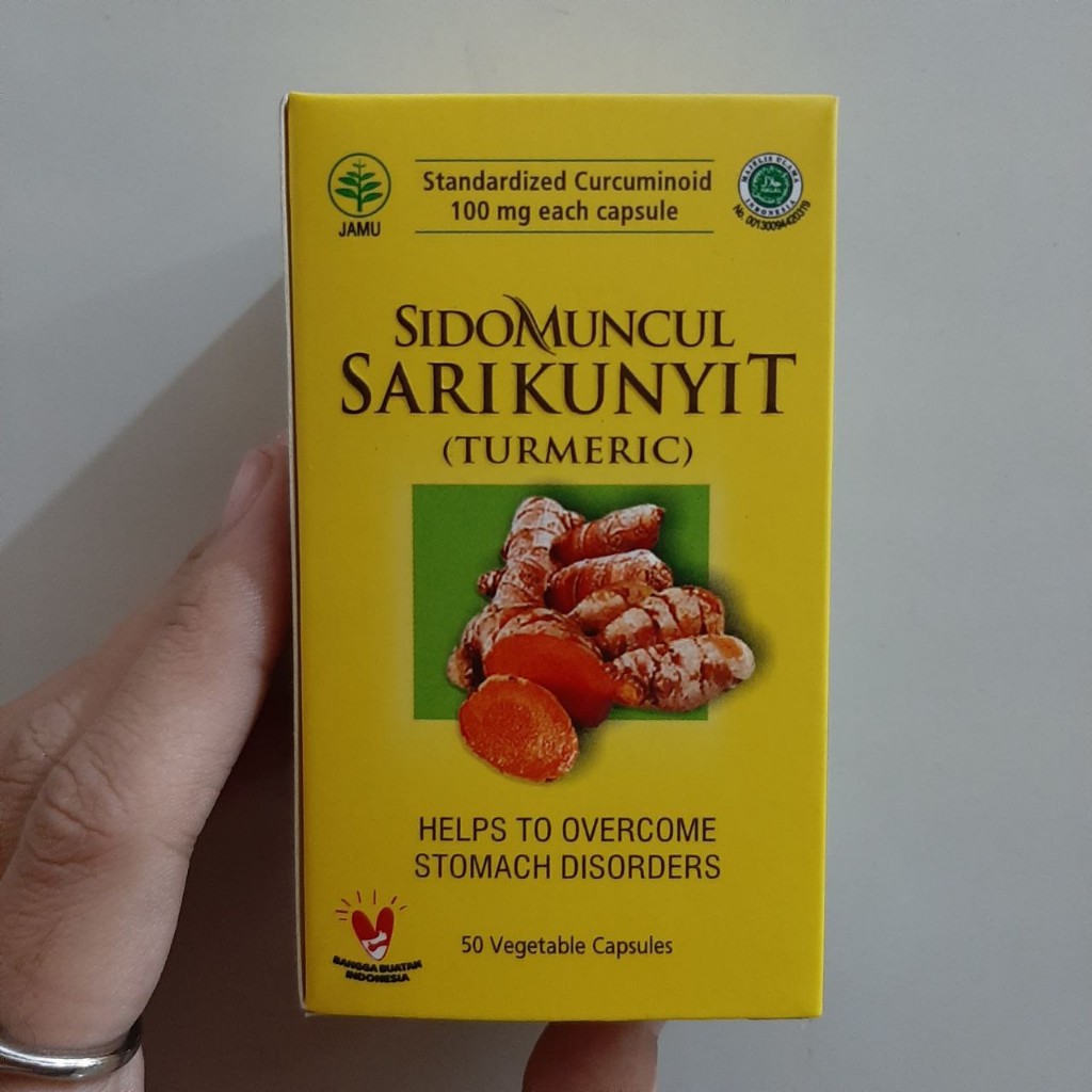 

SIDOMUNCUL SARI KUNYIT BOTOL 50 KAPSUL