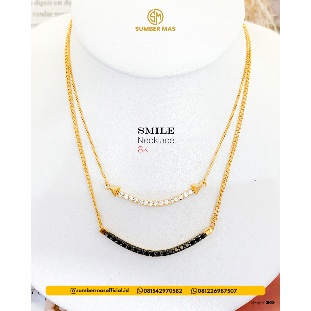 KALUNG SMILE FASHION 8K - SUMBER MAS