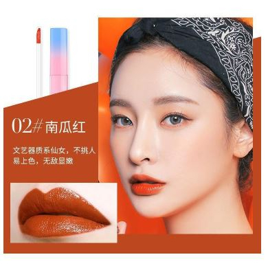 LAMEILA Lipstick Cair Kosmetik Lip Glaze Velvet Metal Bibir Makeup Kecantikan Waterproof Lip Tint Lipstik Lip Gloss LA035