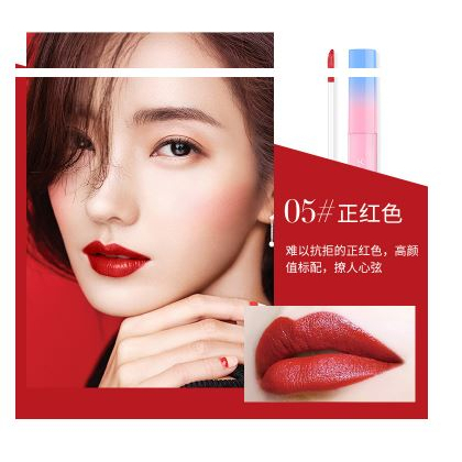 LAMEILA Lipstick Cair Kosmetik Lip Glaze Velvet Metal Bibir Makeup Kecantikan Waterproof Lip Tint Lipstik Lip Gloss LA035