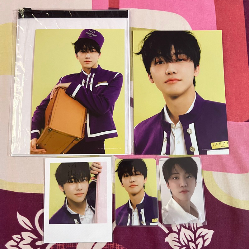 nct dream - jaemin season greetings 2022 (sg22) photopack set