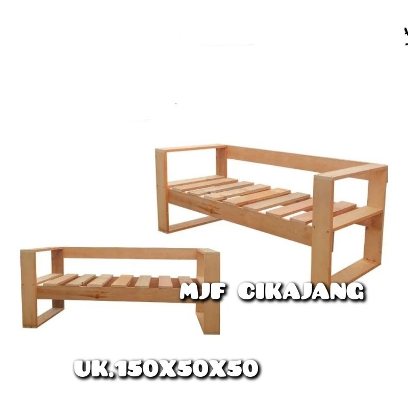 Kursi kayu kursi taman kayu kursi teras kayu mahoni minimalis murah