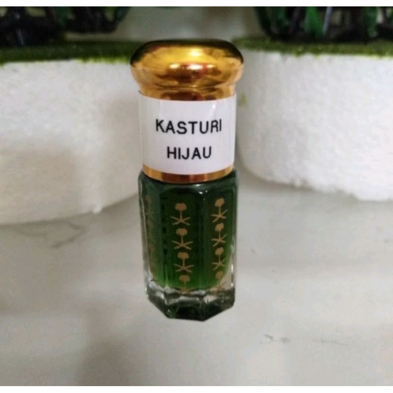 PAKET USAHA KASTURI HIJAU 3ML 100 BOTOL / SOUVENIR DLL