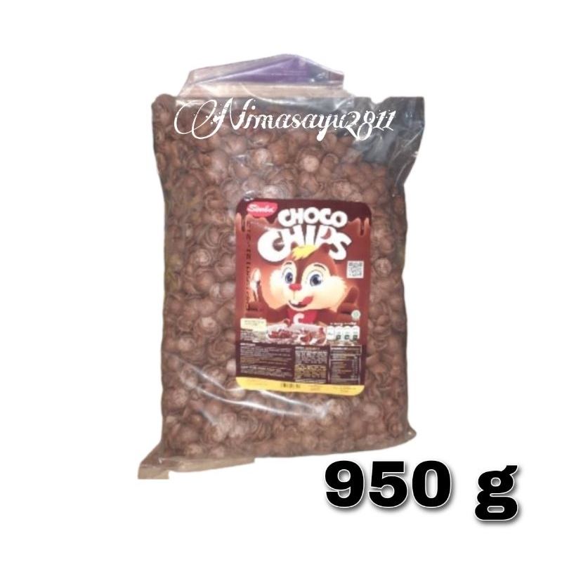 

Simba Choco Chips Kemasan 1 bag 950g / Dloops 1 bag 1 kg