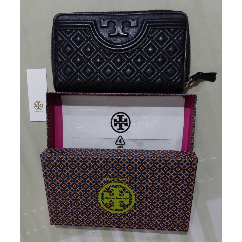 Dompet Tory Burch TB Fleming Zip preloved