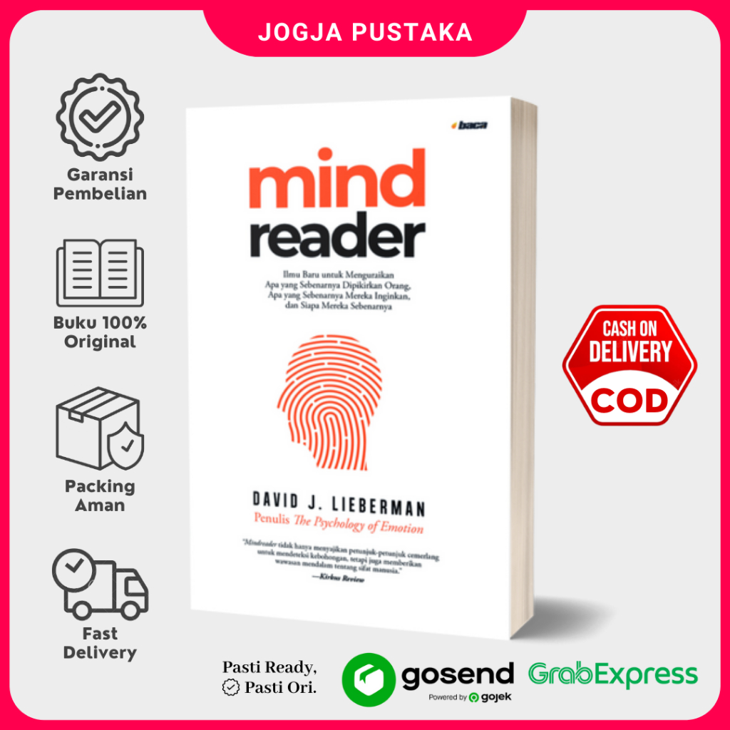 Buku Mindreader - David J. Lieberman
