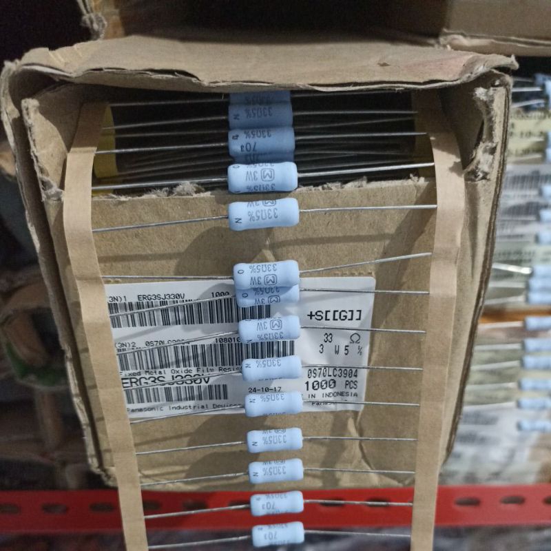 resistor 33om 3wat original japan