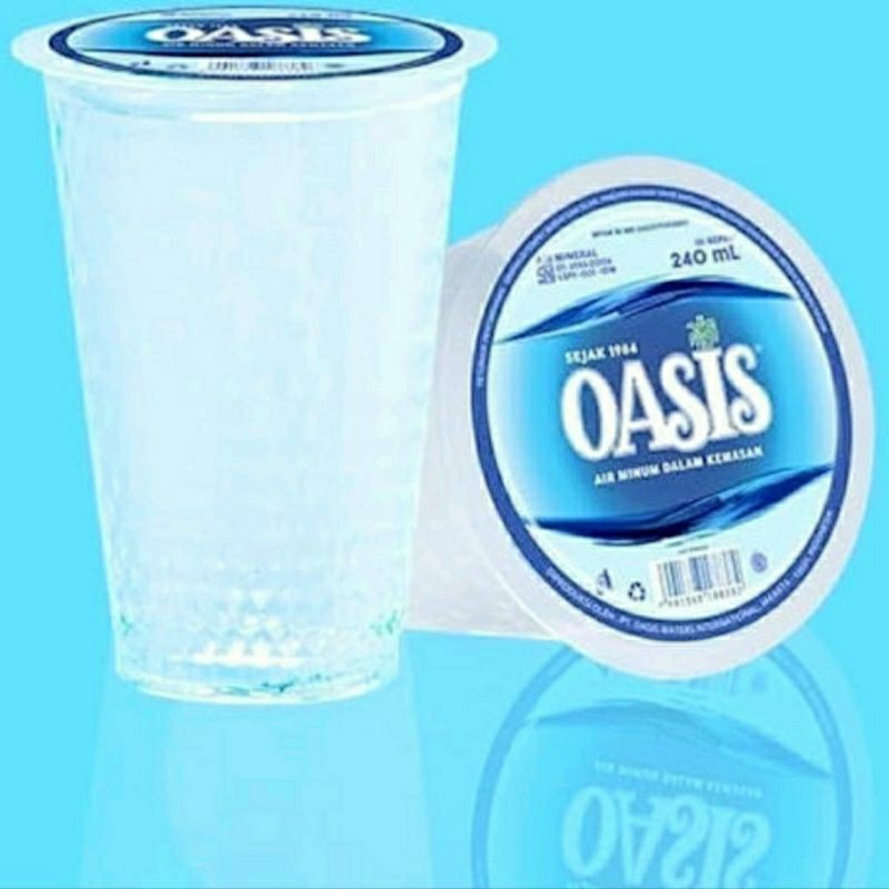 

Oasis Air Mineral 220 ml Isi 48 Cups