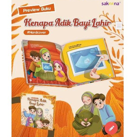 Buku Kenapa Adik Bayi Lahir Sakeena
