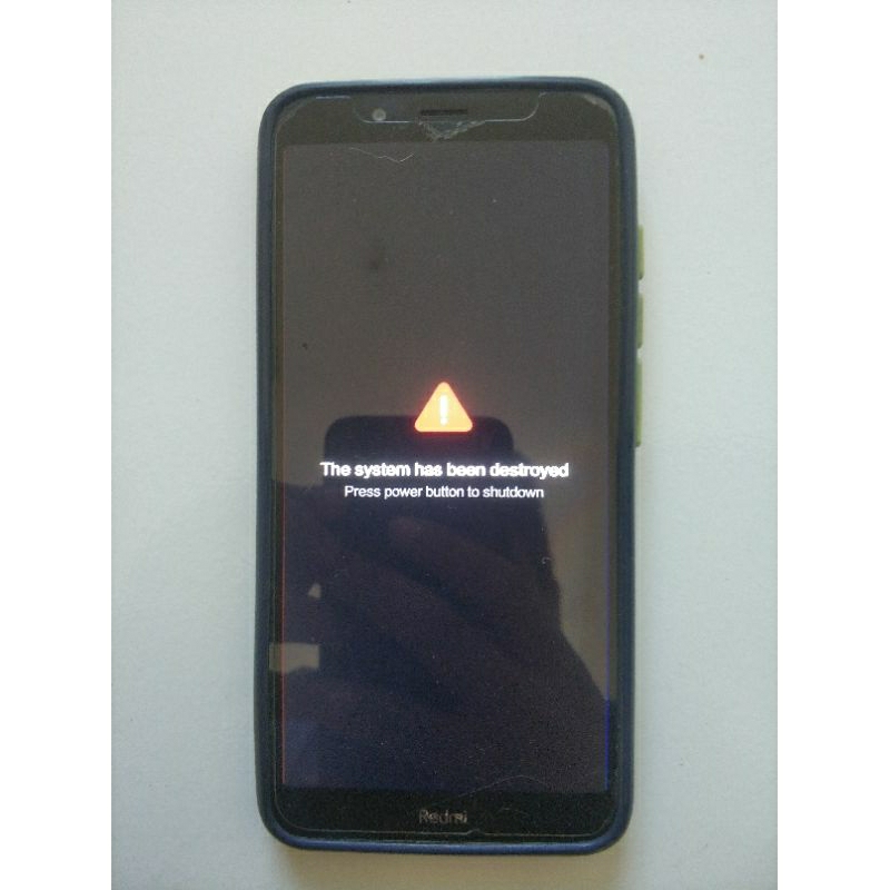 Redmi 7A minus mentok logo bootlop