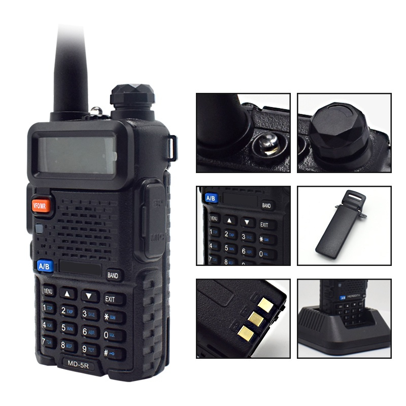 【Penjual Lokal】BAOFENG A58S Waterproof Tri-Band WalkieTalkie 10W ht jarak jauh murah 1000km ht terbaru