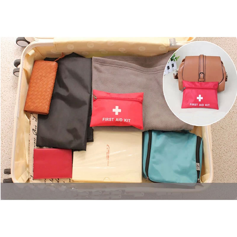 61pcs/set Emergency Tas P3K 13in1 First Aid Kit + Isi Tas Medical Kit Outdoor