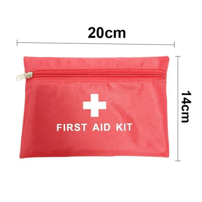 61pcs/set Emergency Tas P3K 13in1 First Aid Kit + Isi Tas Medical Kit Outdoor