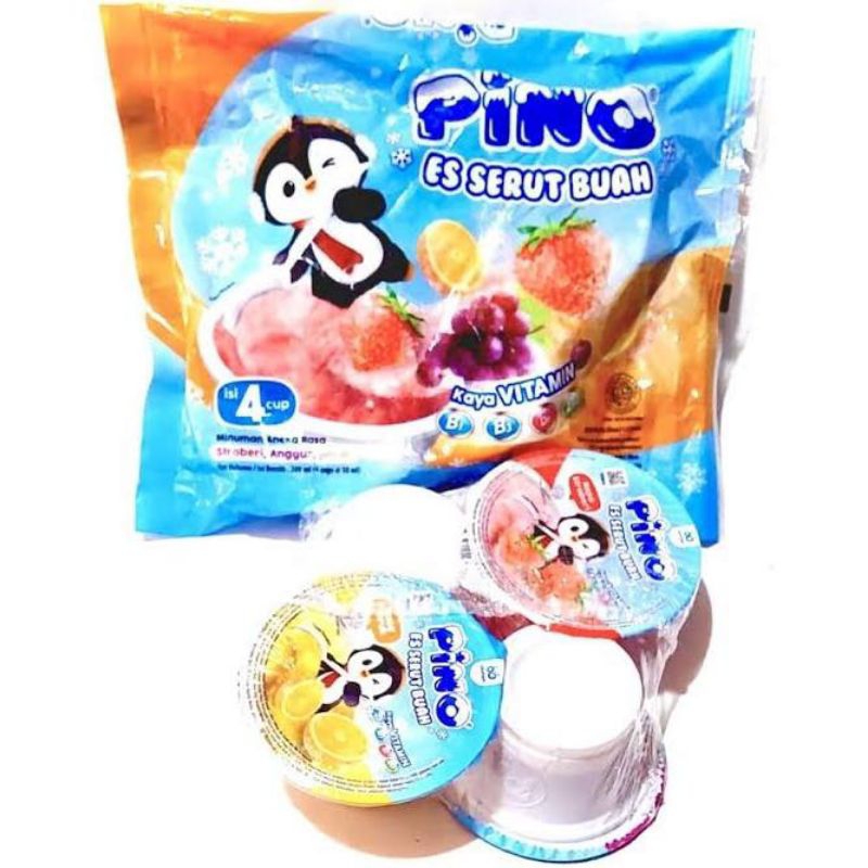 

PINO ES SERUT BUAH ISI 4 CUPS | PINO ICE CUPS