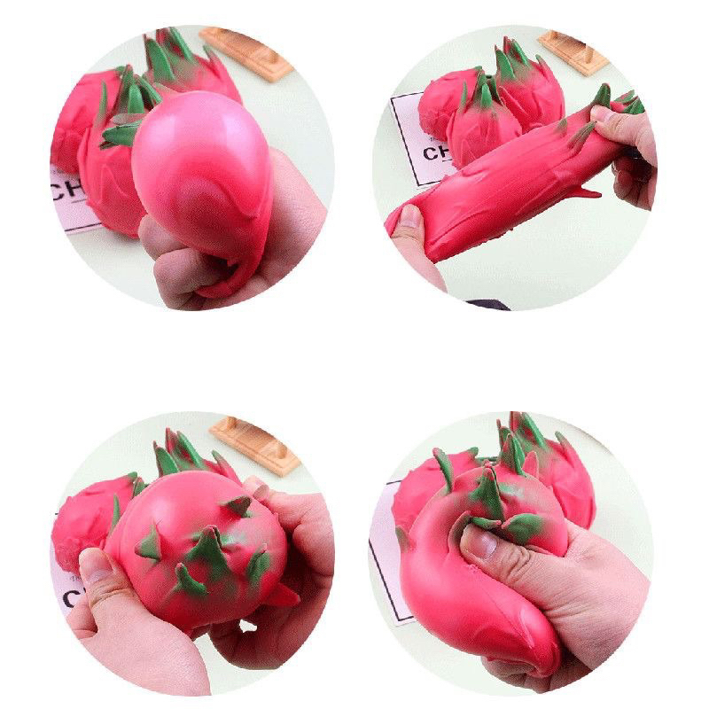 Mainan Squishy Buah Naga Mainan Pencet Squishy Viral Anti Stress PROMO SEN