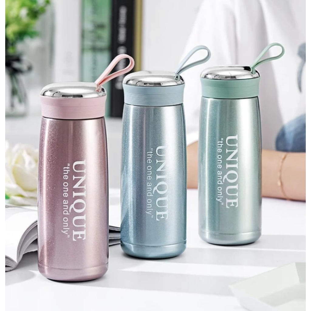 NEW!!! BOTOL MINUM TERMOS STAINLESS ANTI KARAT/ TUMBLER MINUM TAHAN PANAS&amp;DINGIN 360ML