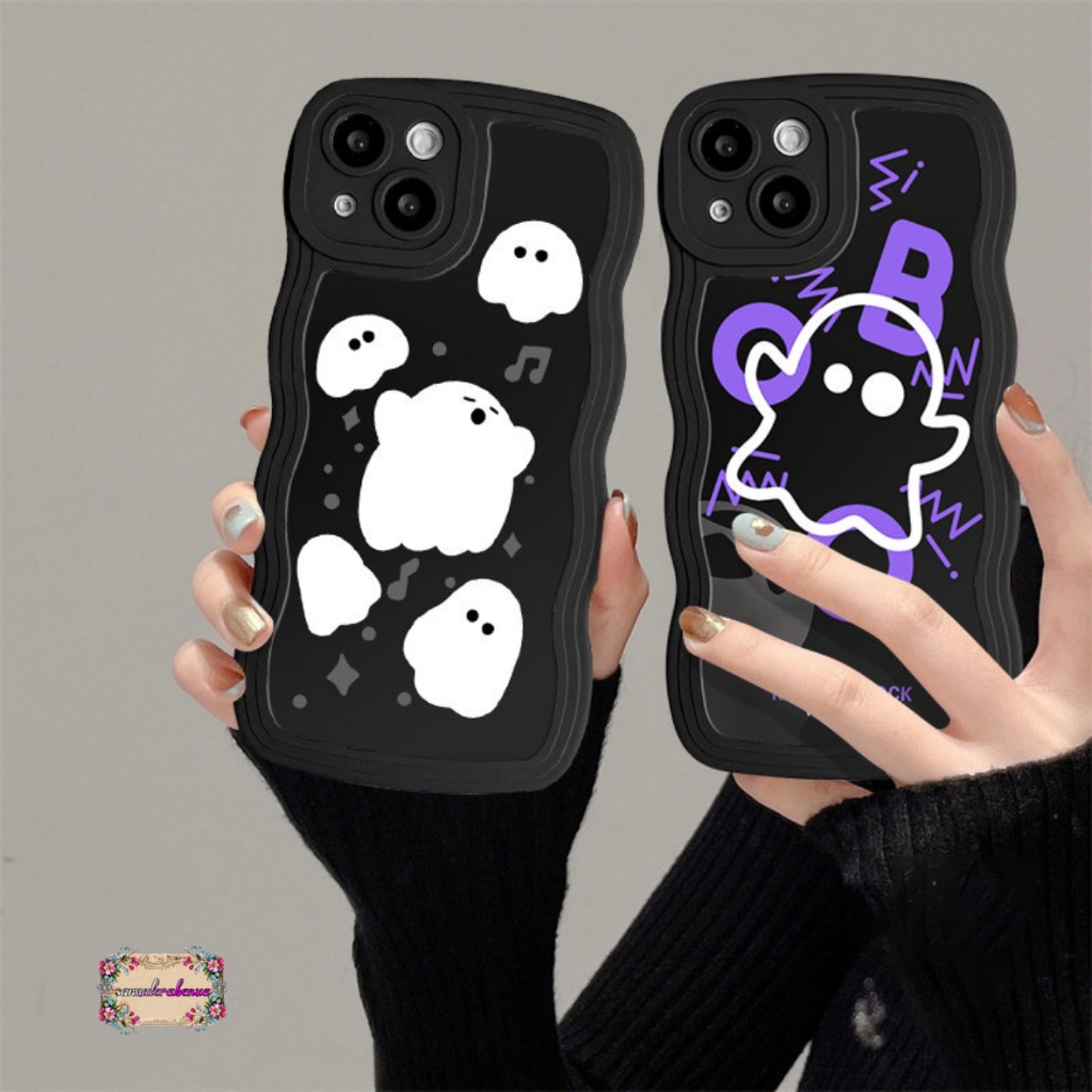 SS816 SOFTCASE CASE TPU GHOST CARTOON FOR IPHONE 6 6+ 7 8 7+ 8+ X XS MAX XR 11 12 13 14 PRO MAX SB5128