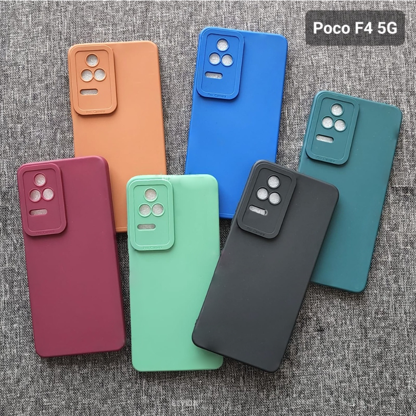 Softcase POCO M4 Pro POCO M4 Pro 4G POCO X4 Pro POCO X4 Pro 5G POCO M5S POCO M5S 4G POCO C40 POCO F4 POCO F4 5G Case 3D Pro Camera Gel Silika Casing