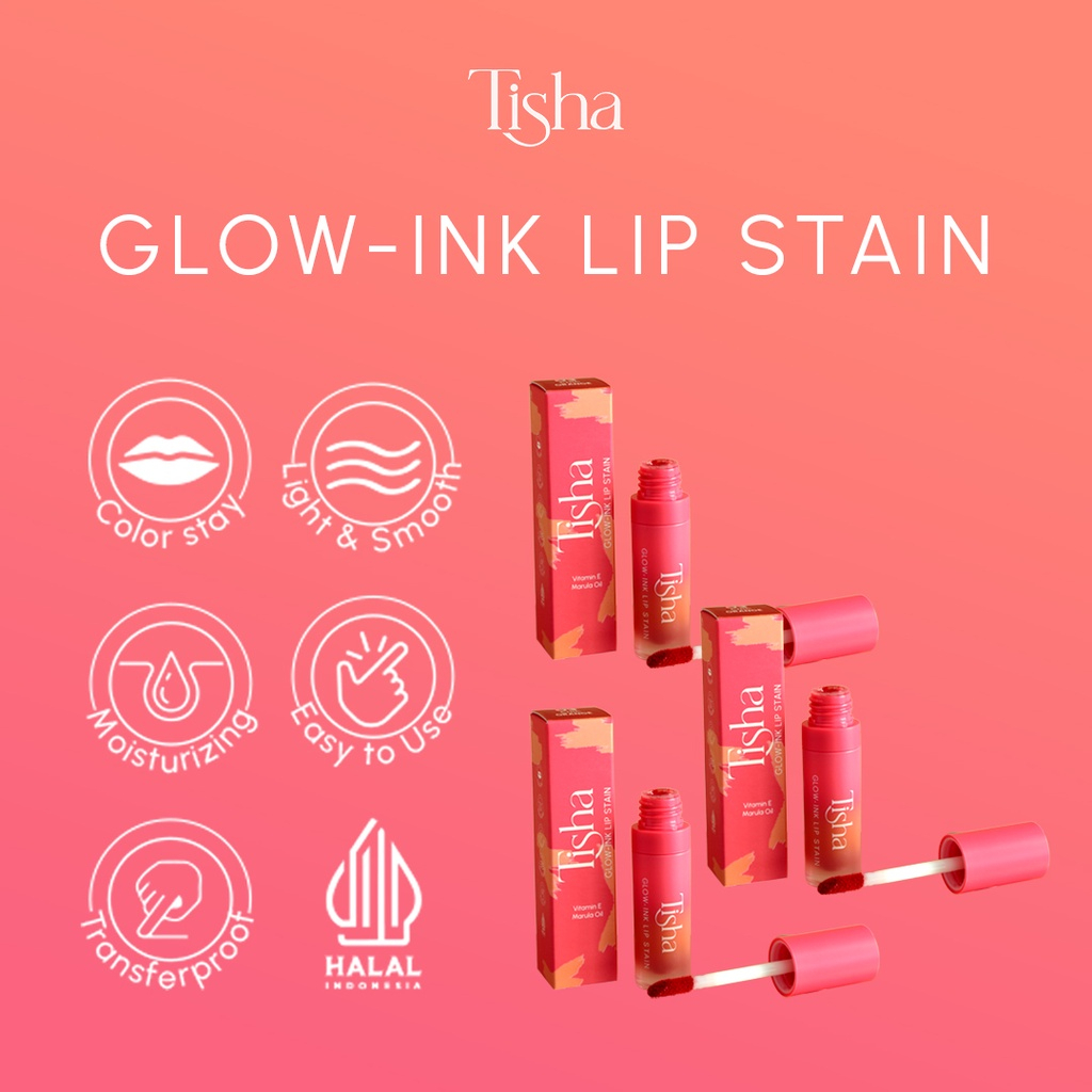 Tisha Glow-ink Lip Stain Lip Tint