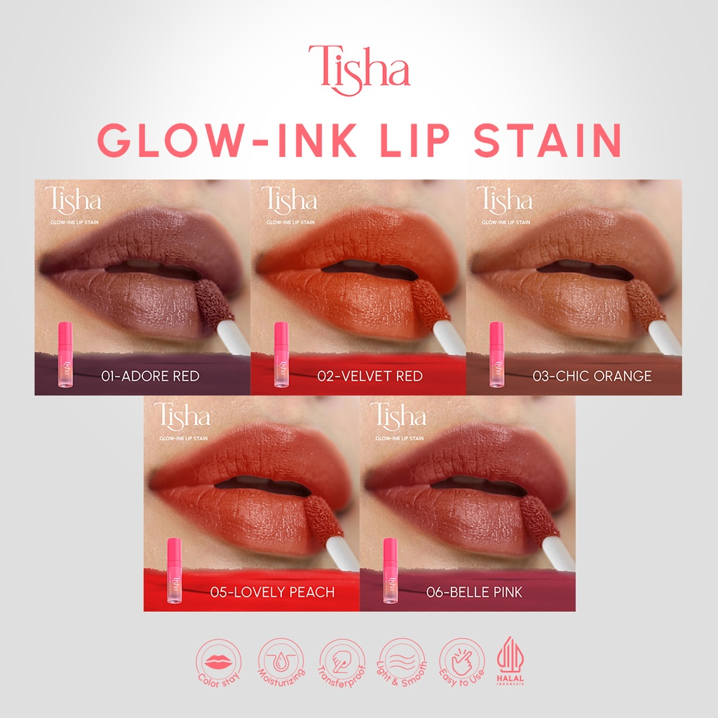 Tisha Glow-ink Lip Stain Lip Tint