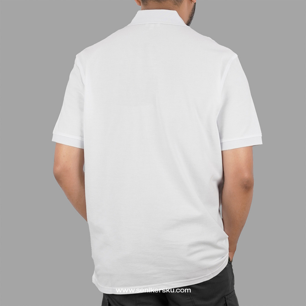 Kenzo Boke Flower Polo Shirt White