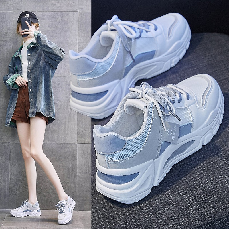 Sepatu Import Wanita Sneakers Korea Putih Olahraga 1056