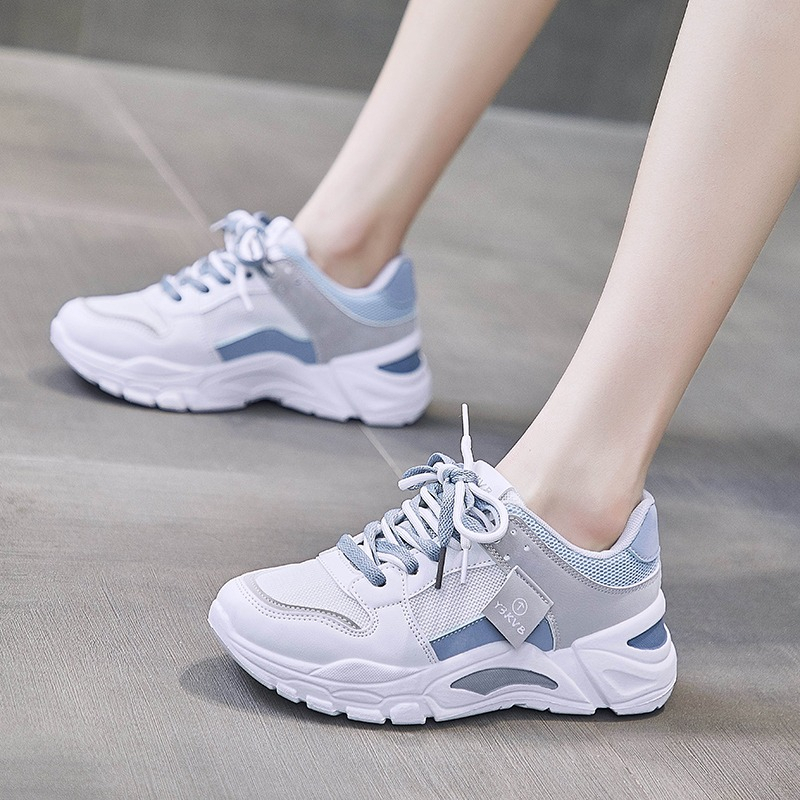 Sepatu Import Wanita Sneakers Korea Putih Olahraga 1056